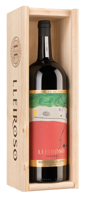 Estuche de Madera 1 bot. Magnum Lleiroso Colección de Familia Joan Miró