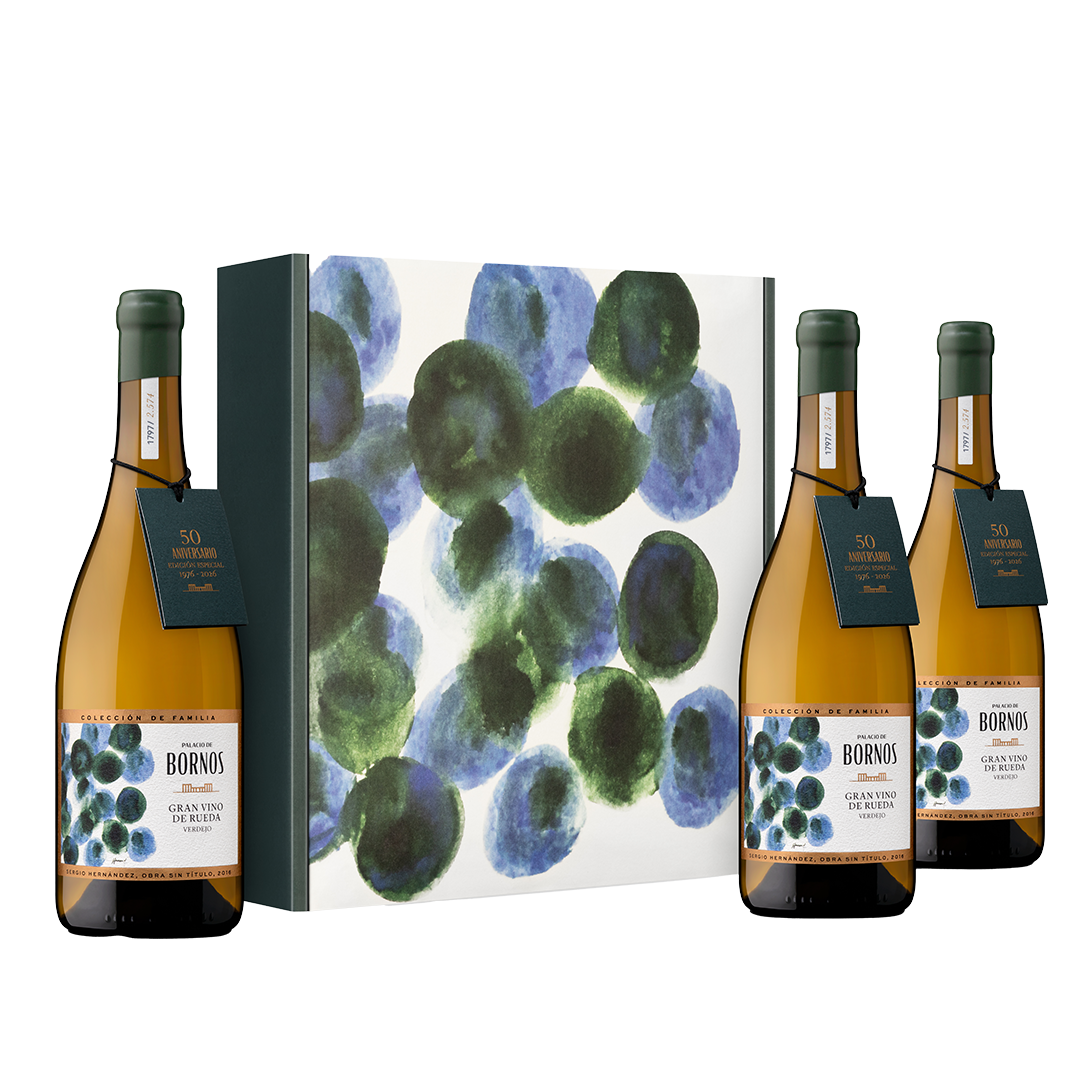 Palacio de Bornos Colección de familia Sergio Hernández Gran Vino- Estuche 3 bot.