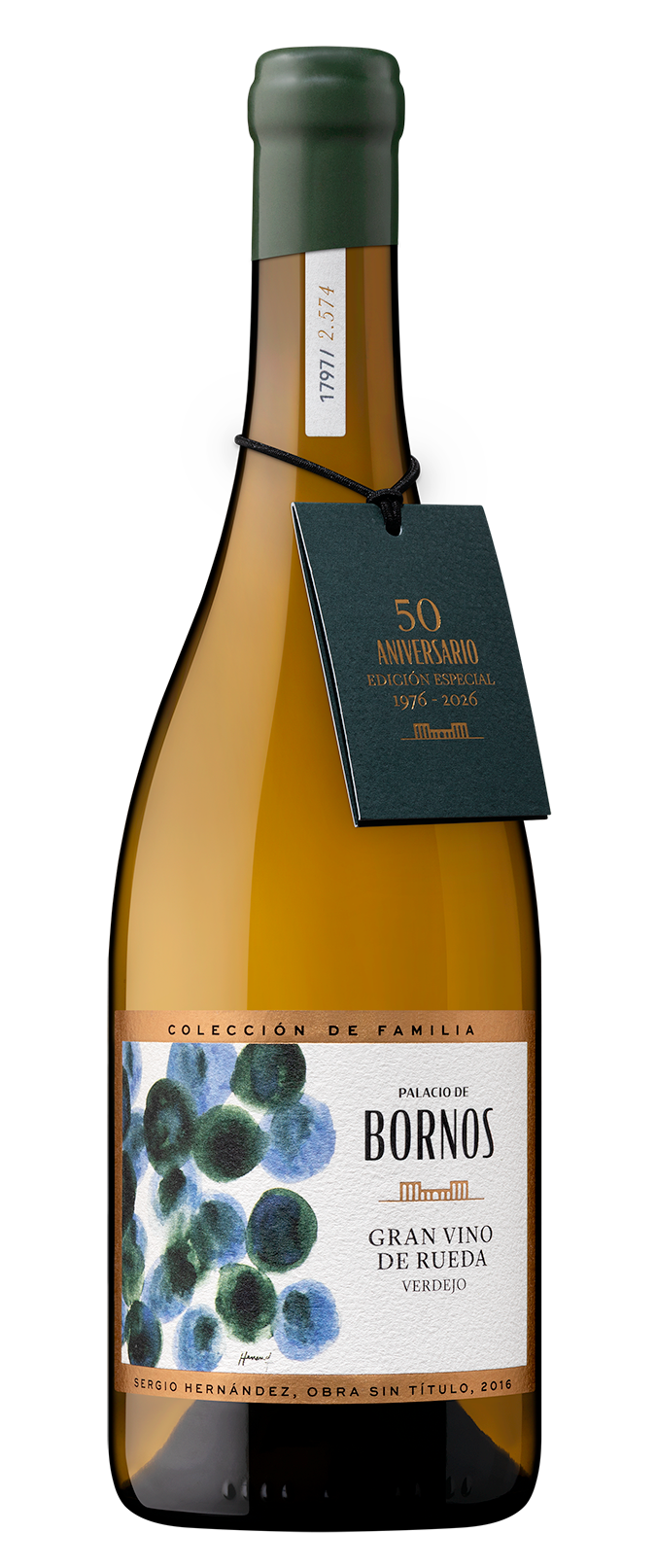 Palacio de Bornos Colección de familia Sergio Hernández Gran Vino- Estuche 3 bot. - Imagen 3